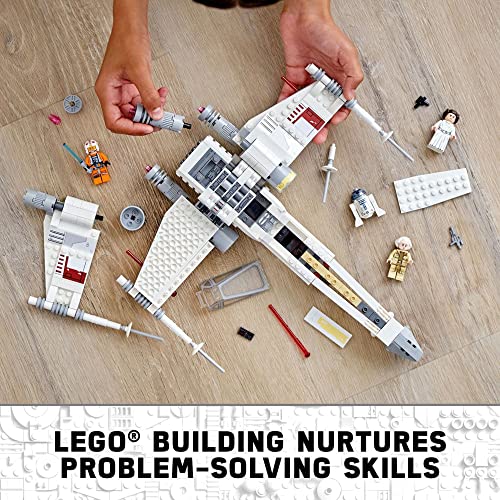 Lego Star Wars Luke Skywalker's X-Wing Fighter 75301 Building Toy Set 474 Pieces - Image 5