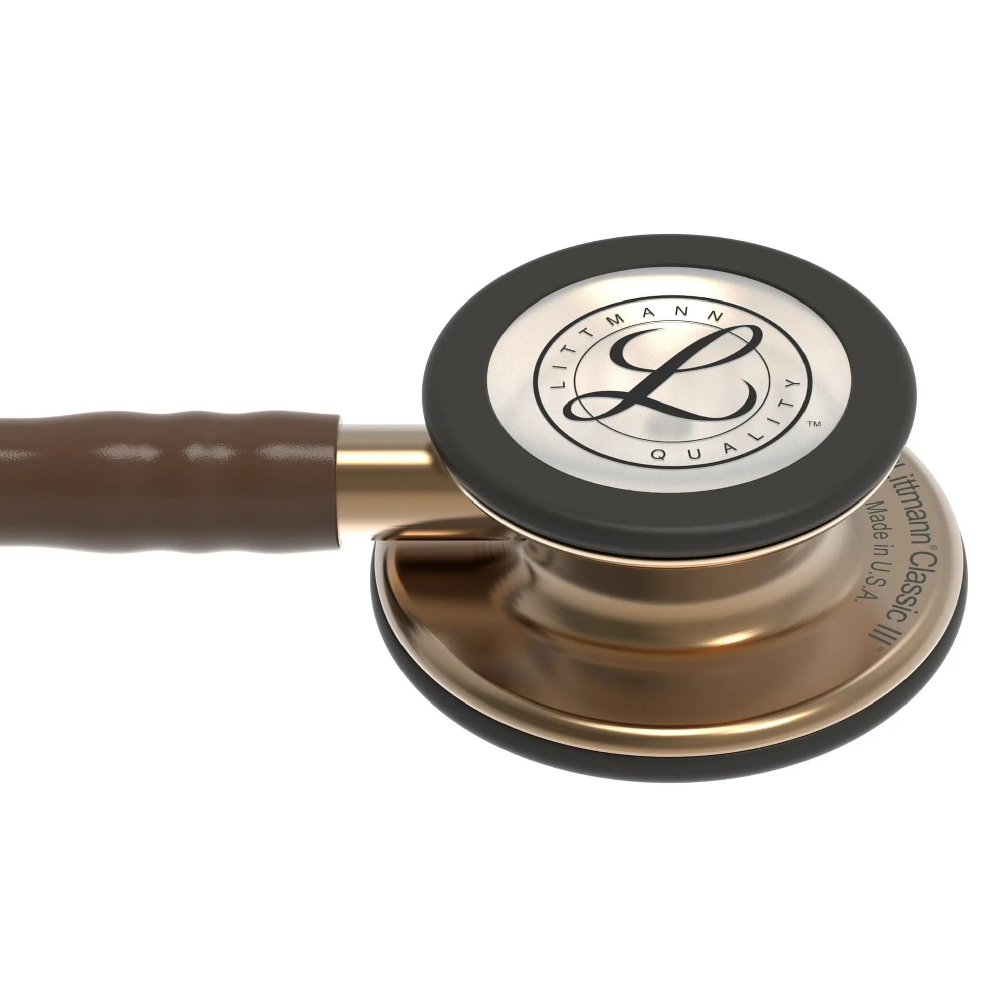 Littmann Tethoscope Classic III 27" Monitoring Stethoscope, Copper-Finish Chestpiece - Image 2