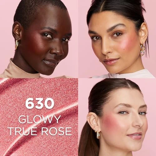 LOR True Match Lumi Liquid Blush Glowy Rose 0.33 oz - Image 3