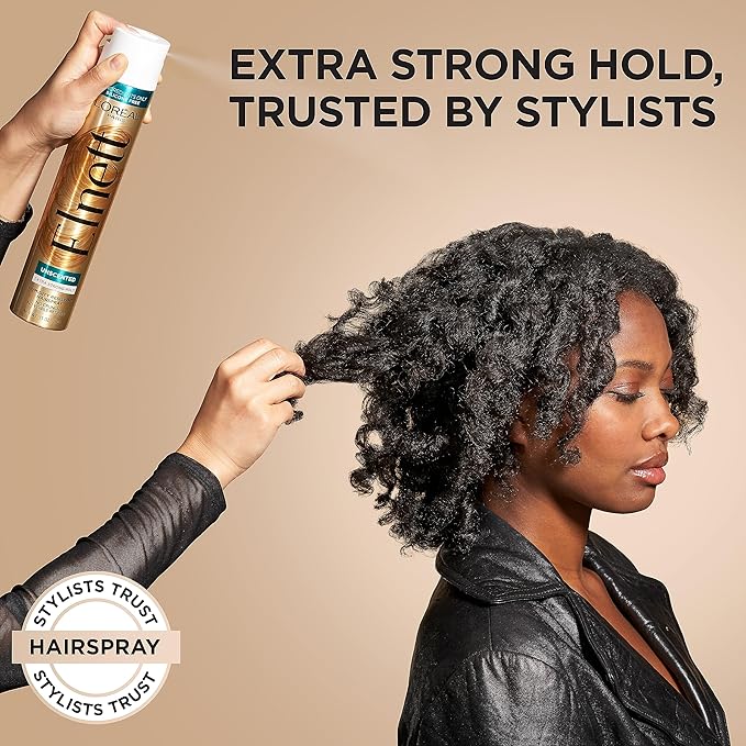 Loreal Elnett Satin Hairspray Extra Strong Hold Unscented 11 oz - Image 2