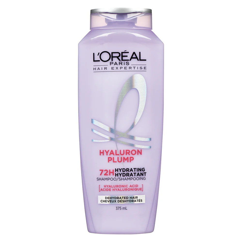 L'Oréal Elvive Hyaluron + Plump 72H Hydrating Shampoo, 12.6 Fl Oz - Image 7