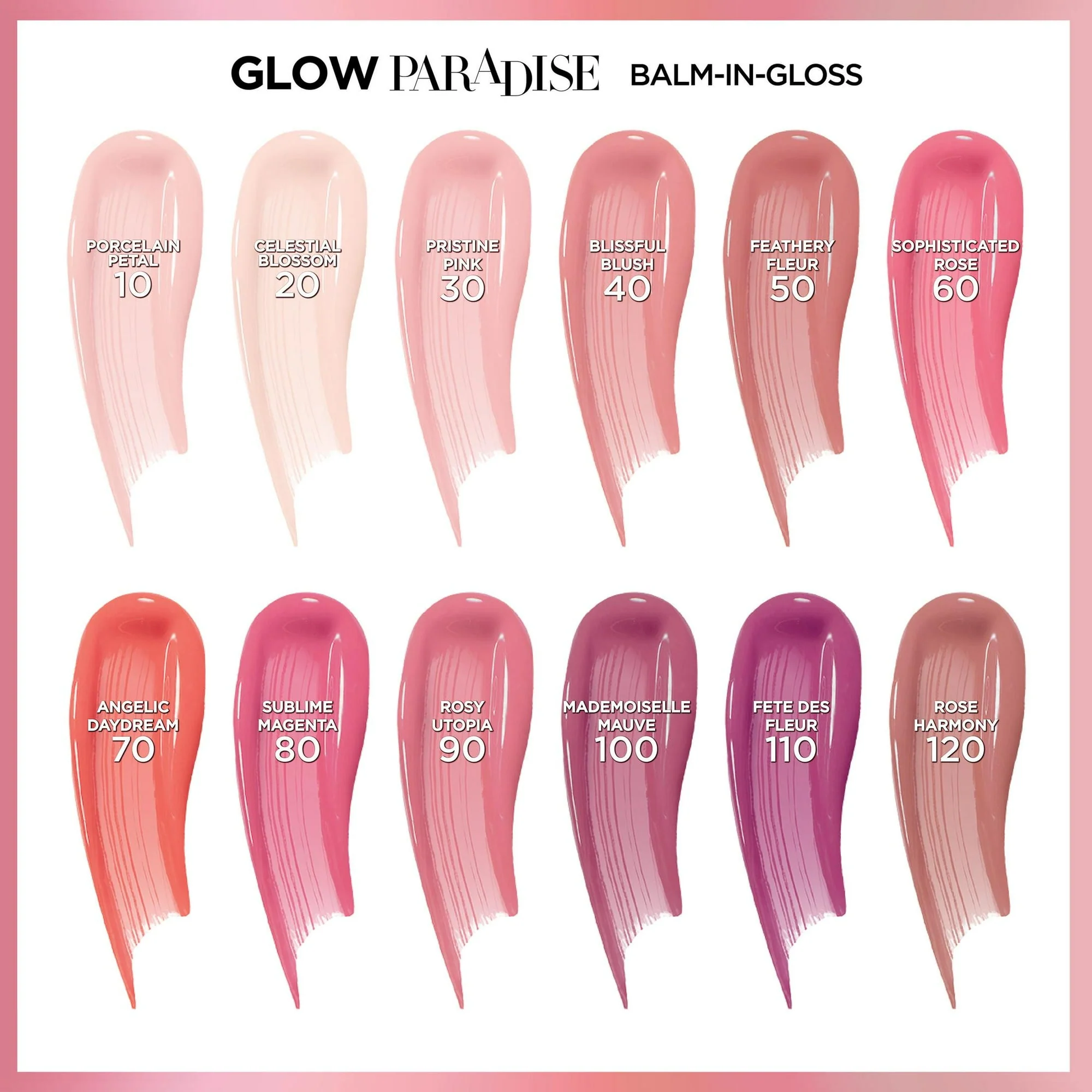 Glow Paradise Lip Balm-in-Gloss with Pomegranate Extract 0.23oz - Image 13