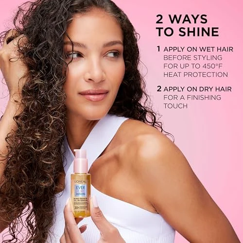 L'Oreal Paris EverPure Bond Repair Hair Oil-in-Serum, 1.6 Fl Oz - Image 5