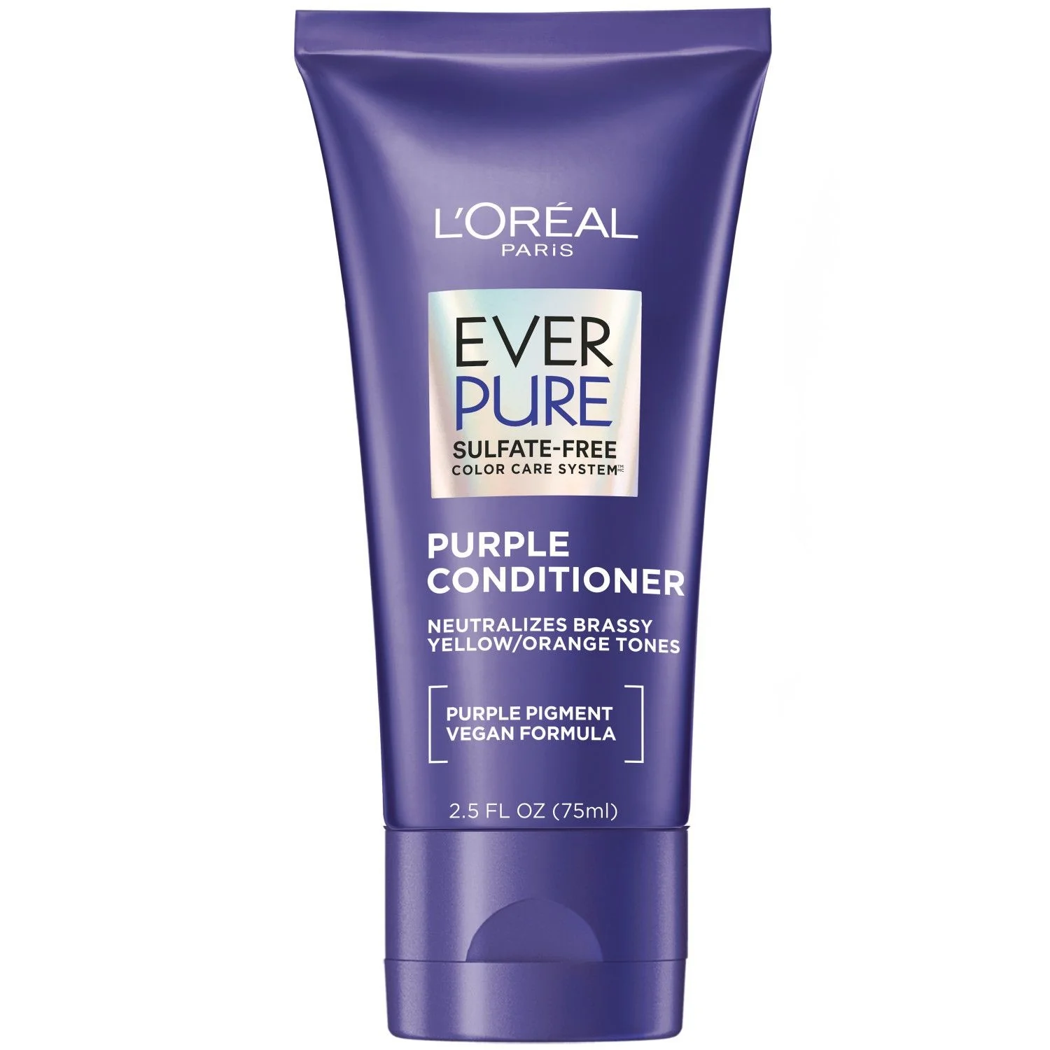 L'Oreal Paris EverPure Sulfate Free Purple Conditioner, 2.5 Oz