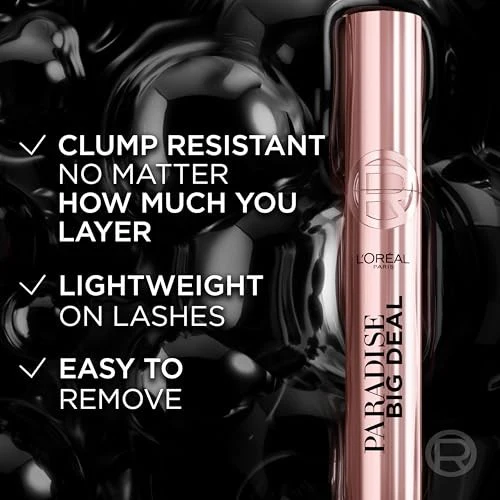 L'Oreal Paris Paradise Big Deal Mascara, Black Brown - Image 7