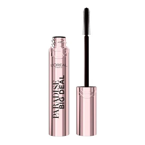 L'Oreal Paris Paradise Big Deal Washable Blackest Black Mascara  0.33 Fl Oz