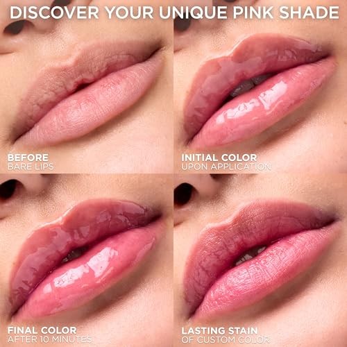L'Oreal Paris Paradise Plump Ambition Lip Gloss p H Berry Noir - Image 9