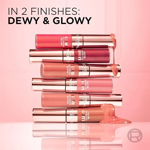 L'Oreal Paris True Match Lumi Le Liquid Blush Glowy Worth It Medium 0.33 Fl Oz - Image 5