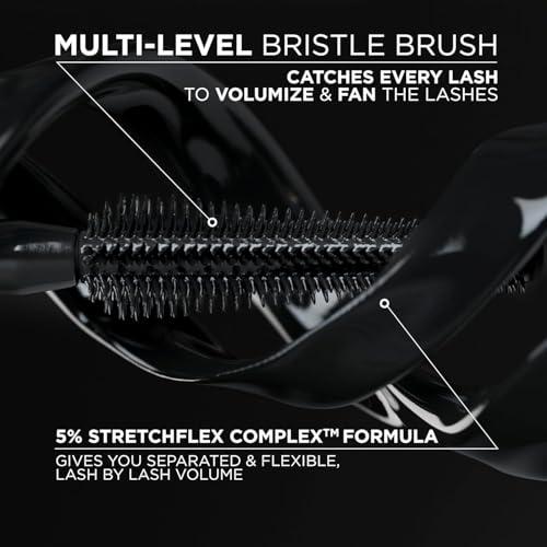 L'Oreal Paris Voluminous Original Washable Mascara, 315 Black Brown - Image 6