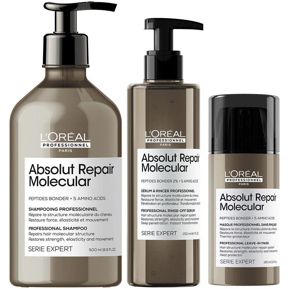 L'oréal Professional Series Expert Absolut Repair Professional Molecular Shampoo 500 ml - Image 2