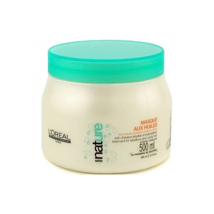 L'Oreal Professionel Masque Aux Huiles Rebellious & Unruly Hair 16.5 OZ - Image 2