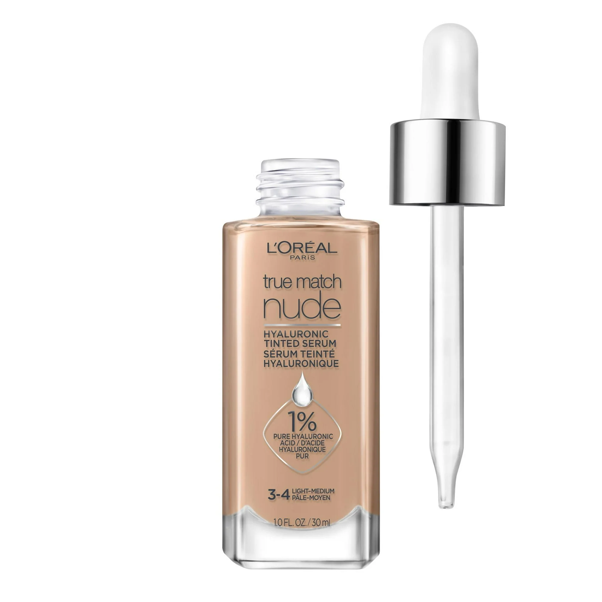 Loreal Paris True Match Hyaluronic Tinted Serum Foundation 1oz - Image 3