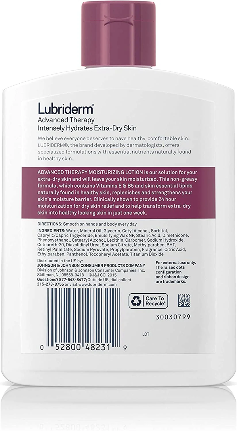 Lubriderm Advanced Therapy Moisturizing Lotion 6oz - Image 2