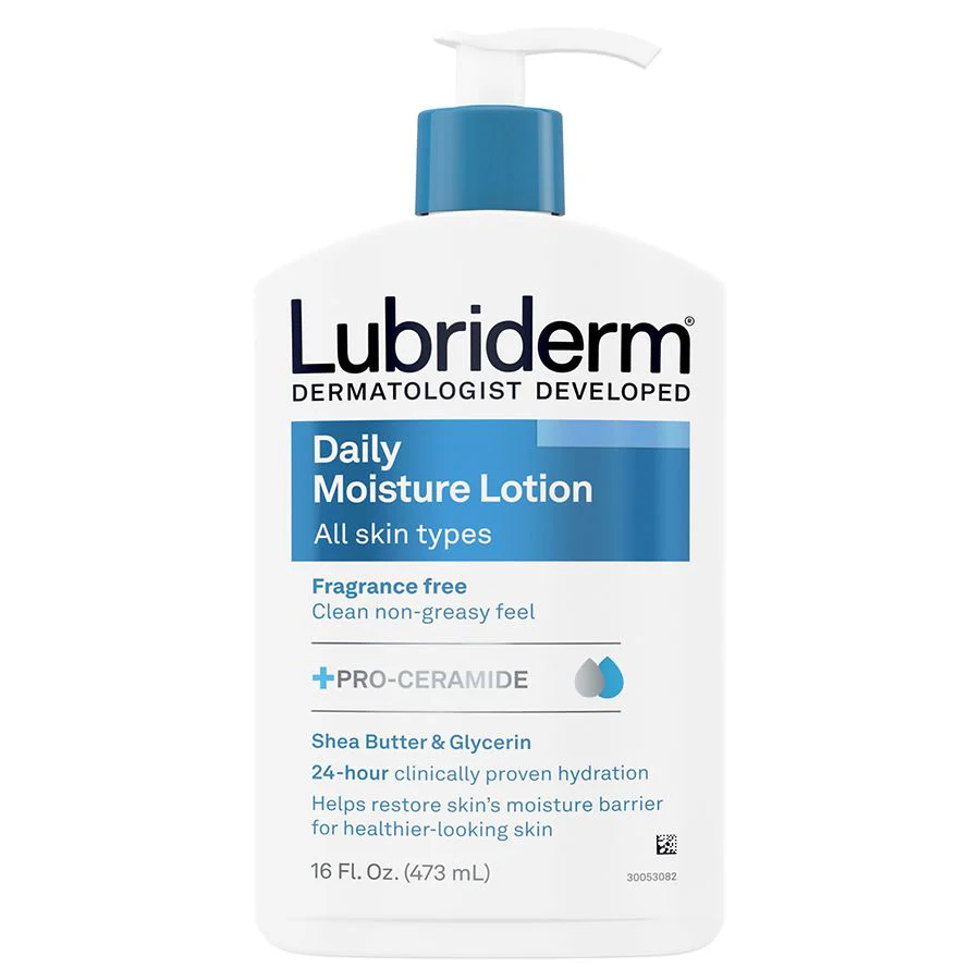 Lubriderm Daily Moisture Lotion Unscented 16Oz