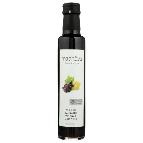 Madhava, Clean & Simple, Organic Balsamic Vinegar of Modena, 8.45 Fl Oz