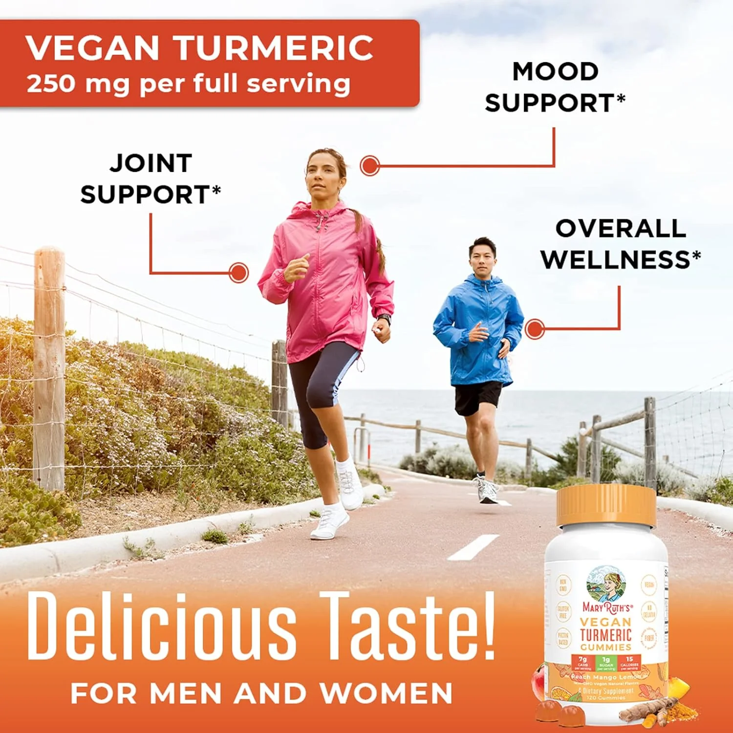 Mary Ruth's Turmeric Gummies, 120 CT - Image 3