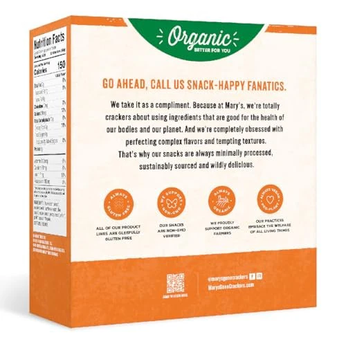 Mary's Gone Crackers Gluten Free Super Seed Everything - 4oz - Image 3