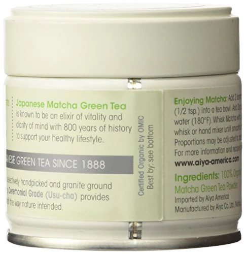 Aiya Organic Matcha Ceremonial Grade 30g - Image 3