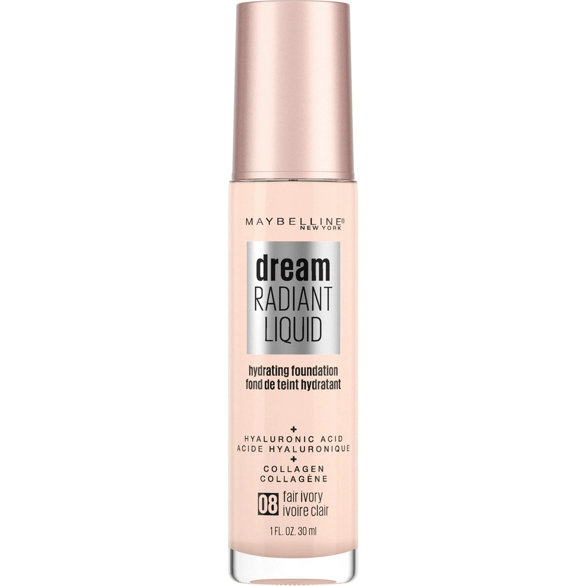 Maybelline Dream Radiant Liquid Medium Coverage Hydrating Foundation 1oz - Image 11