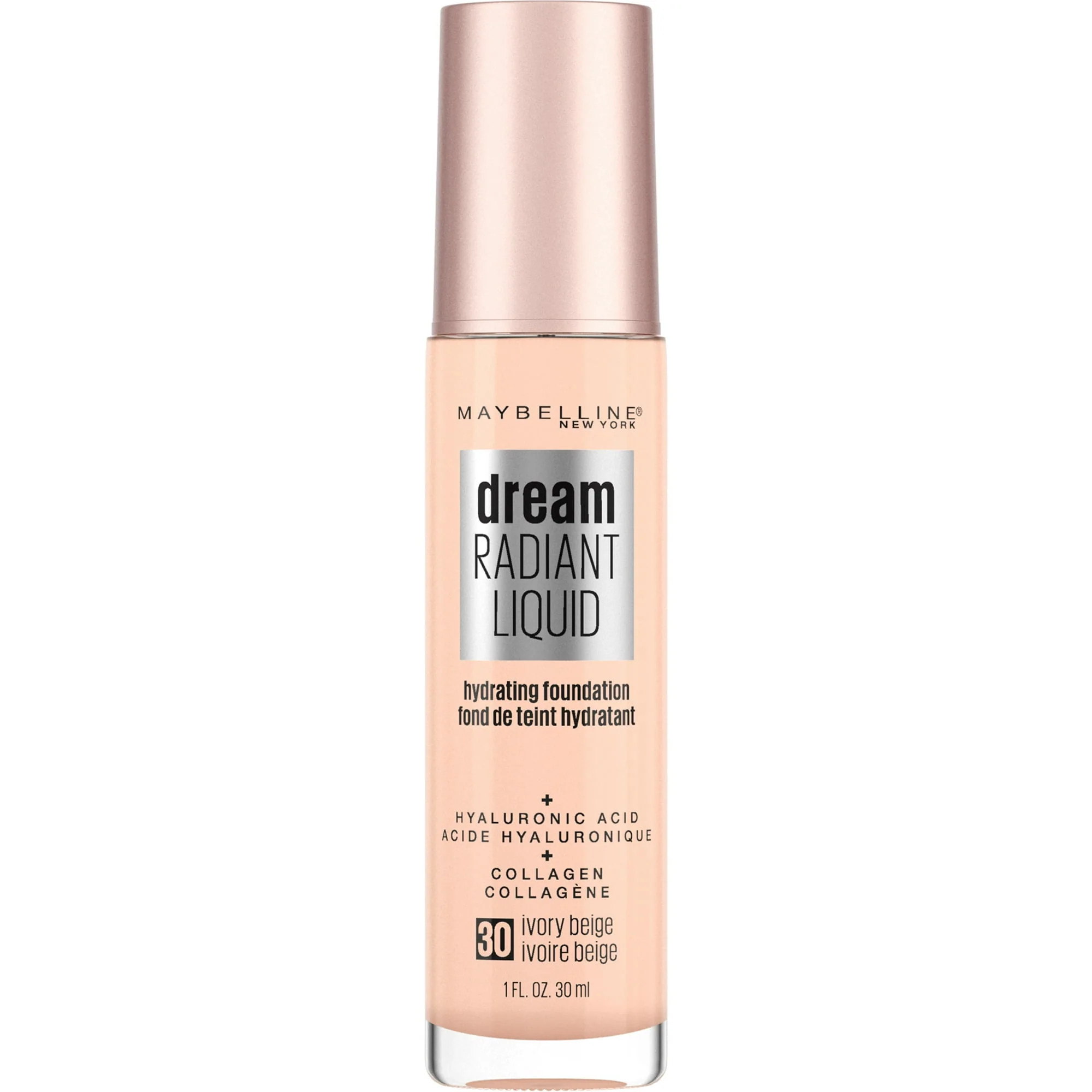 Maybelline Dream Radiant Liquid Medium Coverage Hydrating Foundation 1oz - Image 13