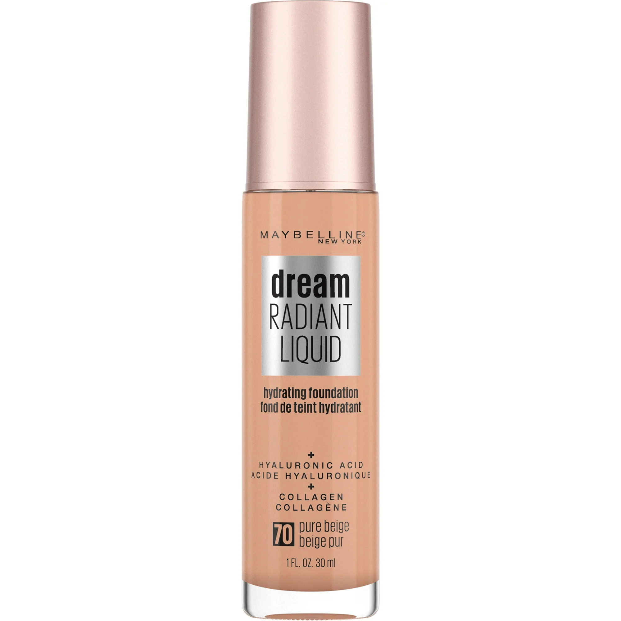 Maybelline Dream Radiant Liquid Medium Coverage Hydrating Foundation 1oz - Image 16