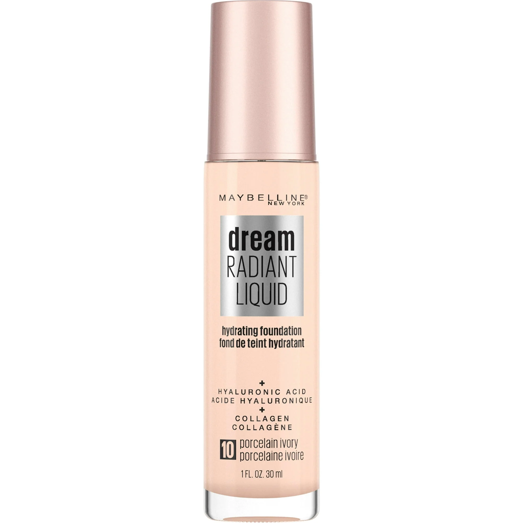 Maybelline Dream Radiant Liquid Medium Coverage Hydrating Foundation 1oz - Image 17