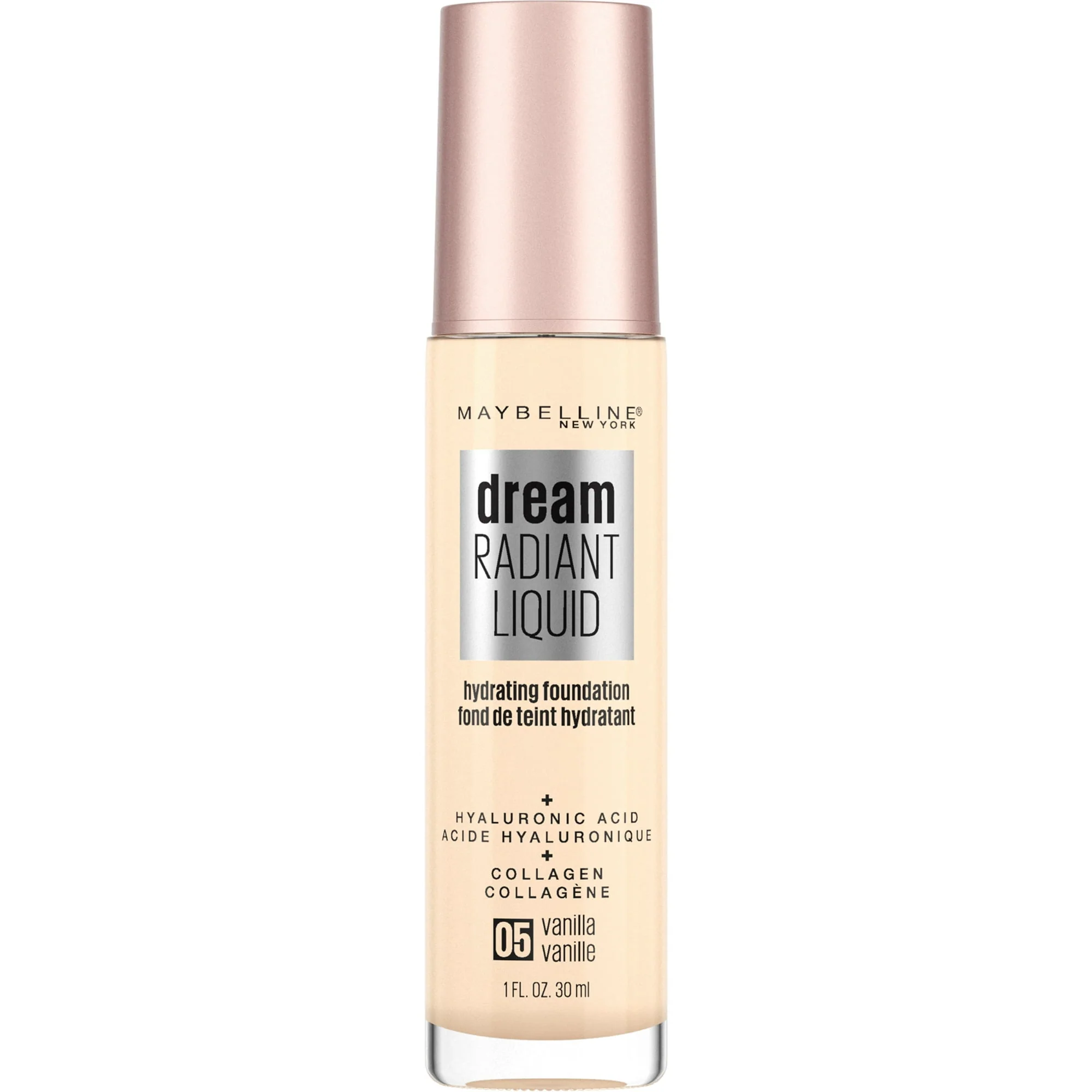 Maybelline Dream Radiant Liquid Medium Coverage Hydrating Foundation 1oz - Image 2