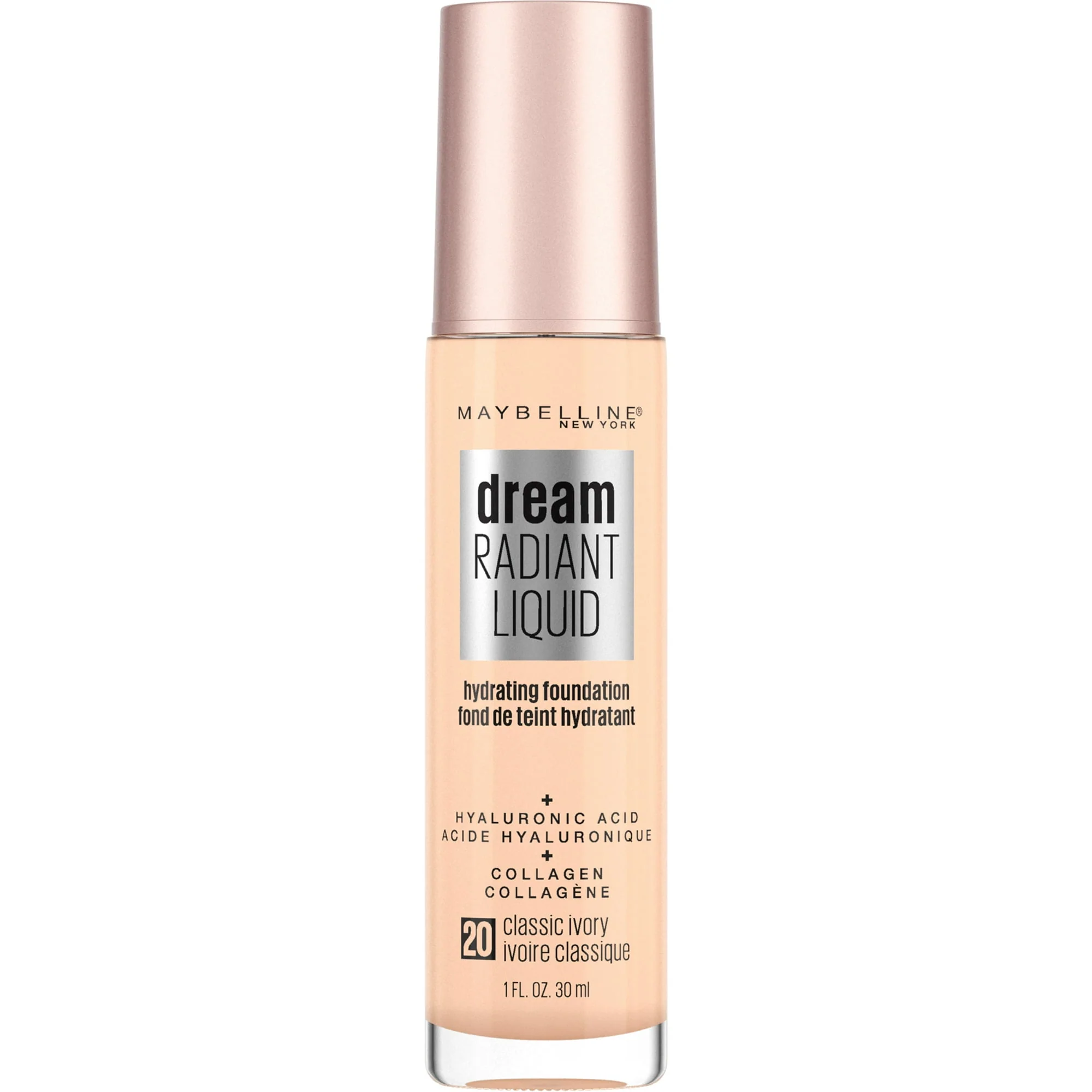 Maybelline Dream Radiant Liquid Medium Coverage Hydrating Foundation 1oz - Image 7