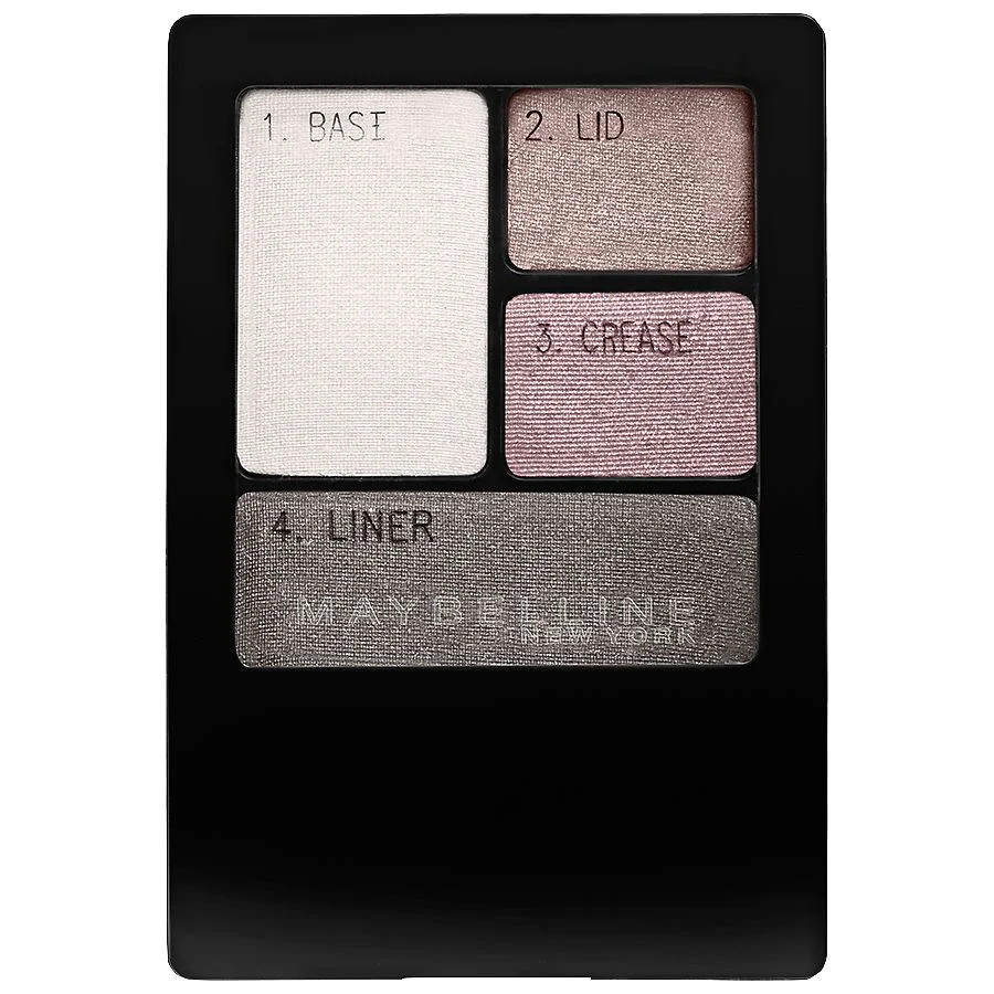 Maybelline Expert Wear Eyeshadow Quads Charcoal Smoke