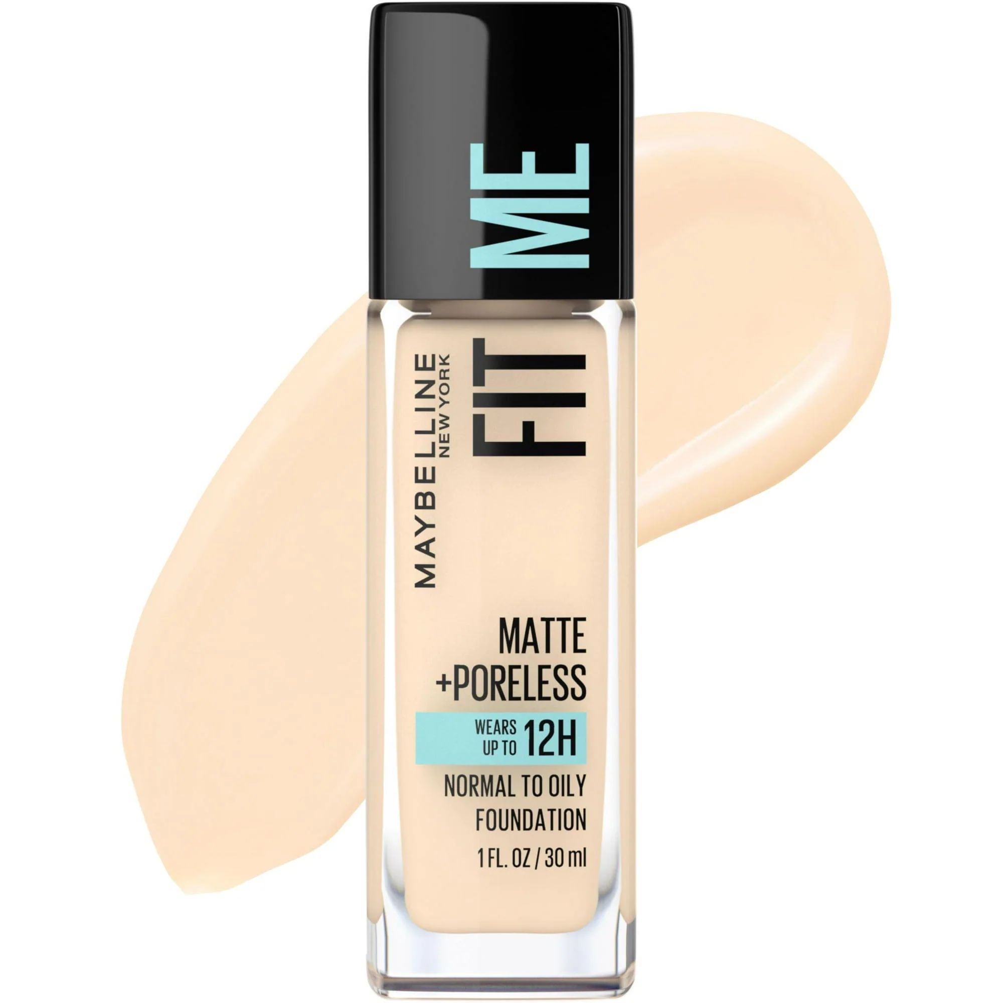 Maybelline Fit Me Matte + Poreless Liquid Foundation 1 fl.oz. - Image 4