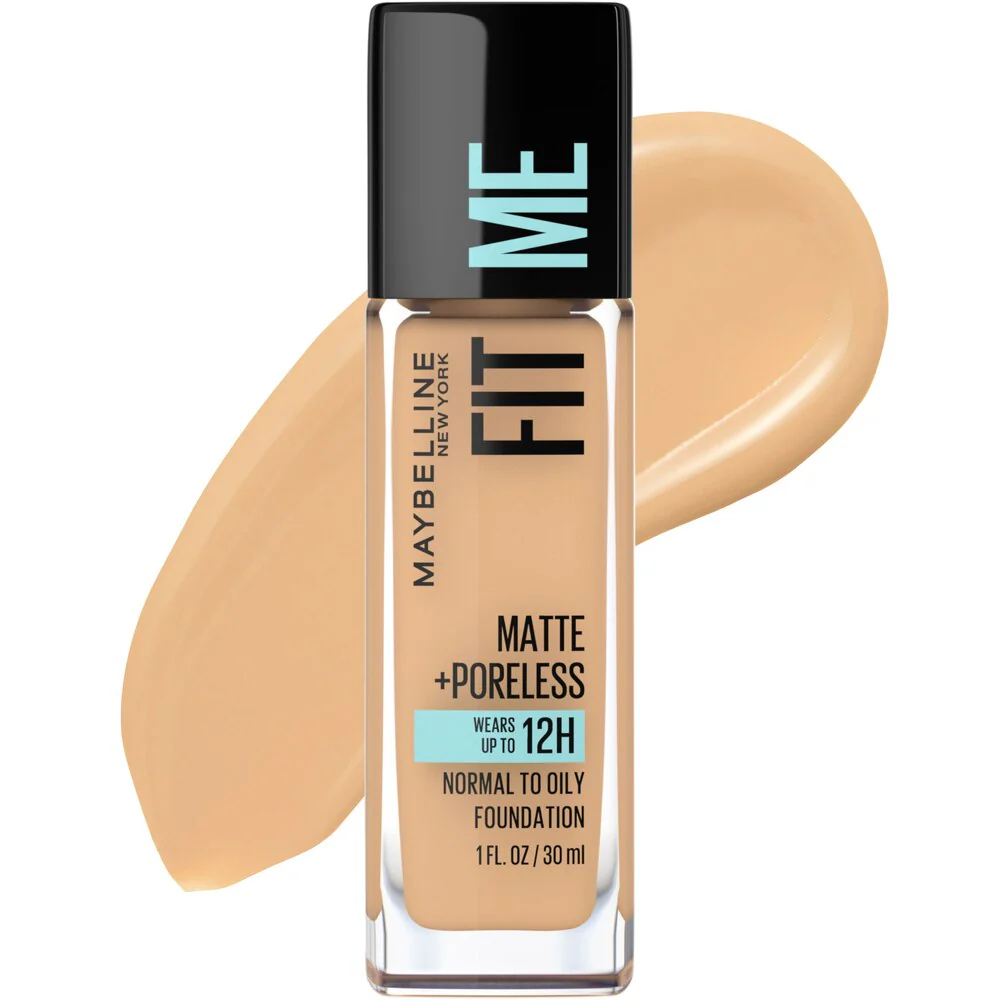 Maybelline Fit Me Matte + Poreless Liquid Foundation 1 fl.oz. - Image 6