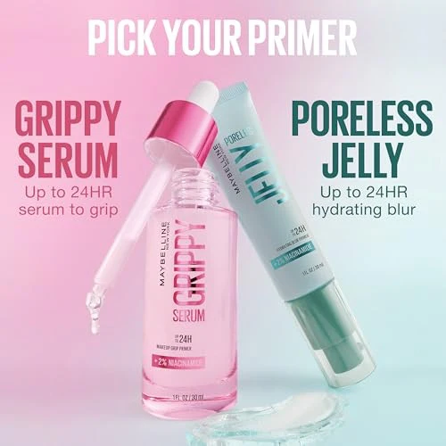 Maybelline Grippy Serum Primer 1 oz with Niacinamide - Image 7