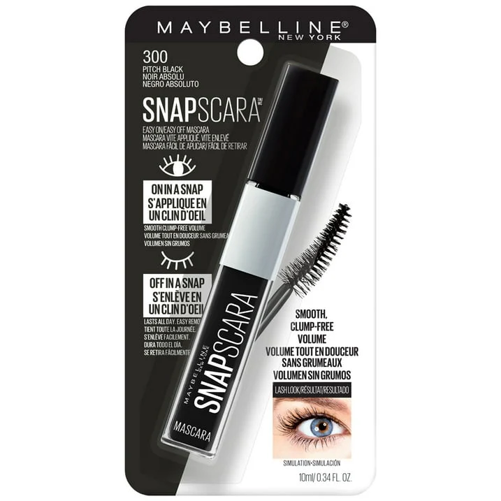 Maybelline New York Snapscara Washable Mascara 0.34oz - Image 2