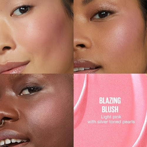 Maybelline Sunkisser Multi-use Blendable Liquid Blush 05 Blazing - 0.23 Fl Oz - Image 2