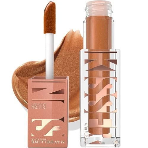 Maybelline Sunkisser Multi-use Blendable Liquid Blush 11 Electric Bronze - 0.23 Fl Oz