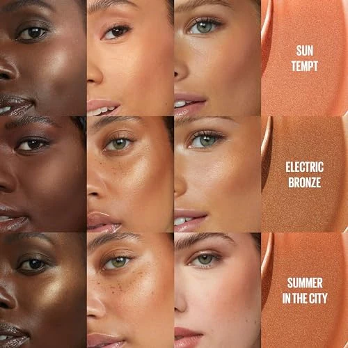 Maybelline Sunkisser Multi-use Blendable Liquid Blush 11 Electric Bronze - 0.23 Fl Oz - Image 4