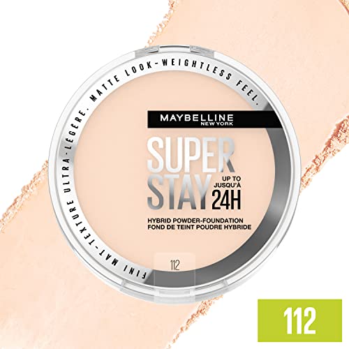 Maybelline Super Stay Matte 24HR Hybrid Pressed Powder Foundation - 112 - 0.21oz - Image 3