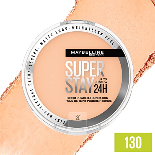 Maybelline Super Stay Matte 24HR Hybrid Pressed Powder Foundation - 130 - 0.21oz - Image 3