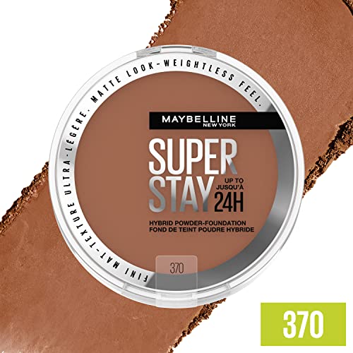 Maybelline Super Stay Matte 24HR Hybrid Pressed Powder Foundation - 370 - 0.21 Oz - Image 3