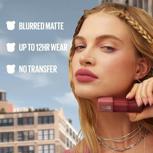 Maybelline Super Stay Teddy Tint Long Lasting Matte Lip Tint - Current Mood - 0.17 Fl Oz - Image 2