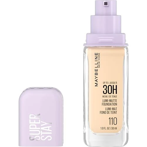 Maybelline Super Stay up to 30HR Wear Lumi-Matte Liquid Foundation - 110 - 1 Fl Oz
