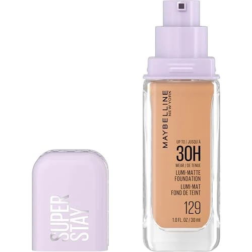 Maybelline Super Stay up to 30HR Wear Lumi-Matte Liquid Foundation - 129 - 1 Fl Oz