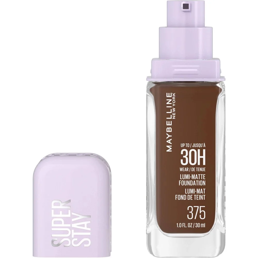 Maybelline Super Stay up to 30hr Wear Lumi-Matte Liquid Foundation - 375 - 1 Fl Oz