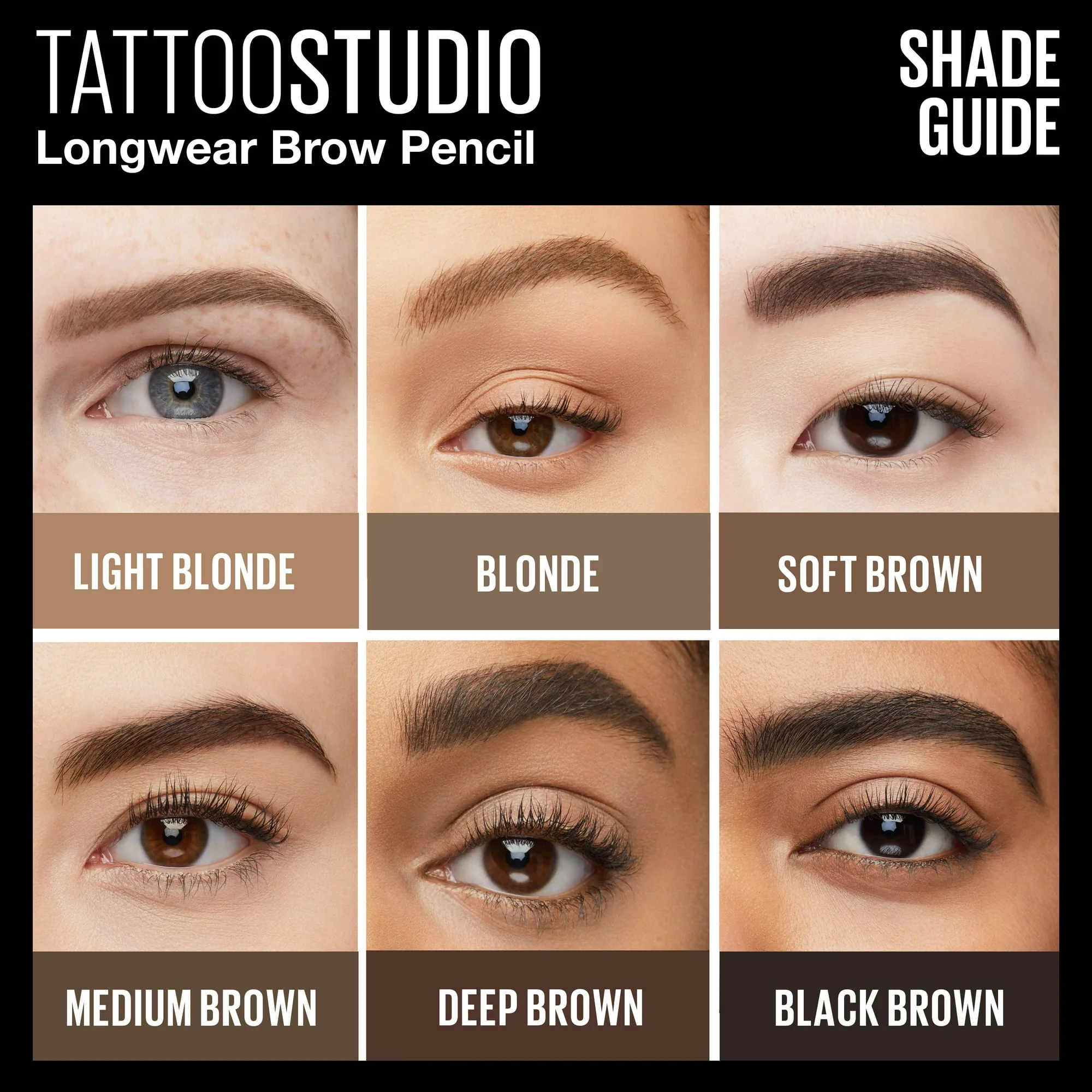 Maybelline Tattoo Studio 36hr Pigment Brow Pencil - Image 3