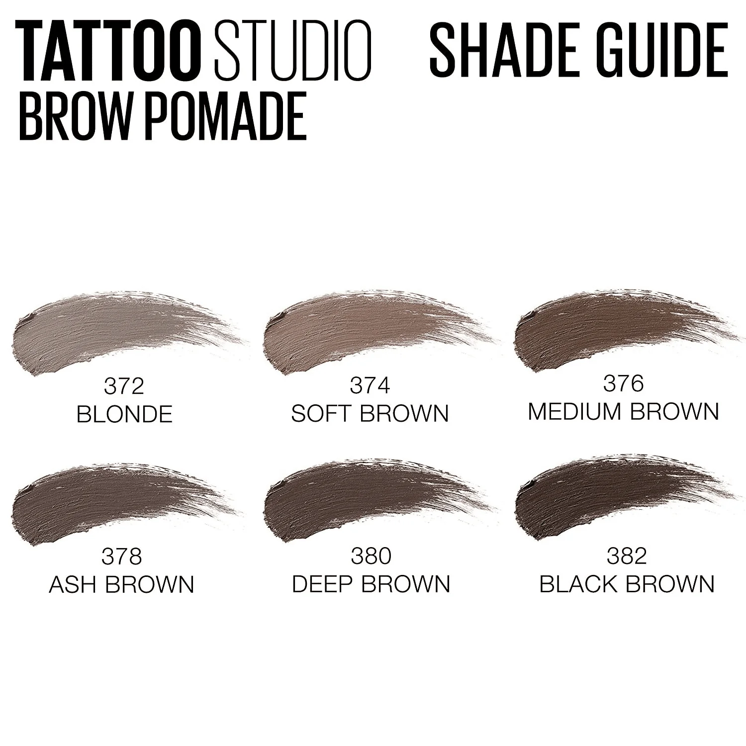 Maybelline Tattoo Studio Brow Pomade 0.11oz - Image 3