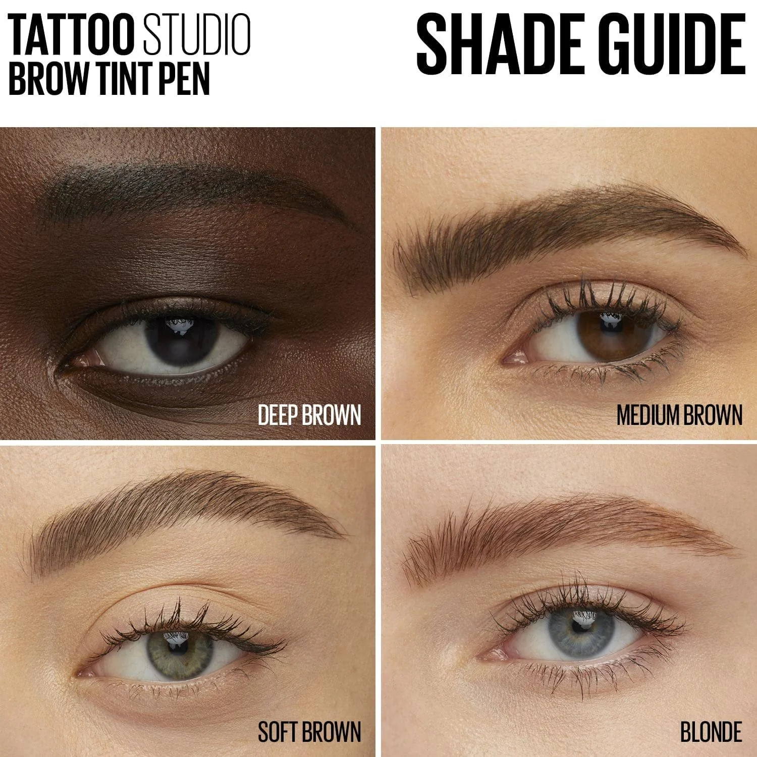 Maybelline TattooStudio Brow Tint Pen Blonde 350 - Image 2