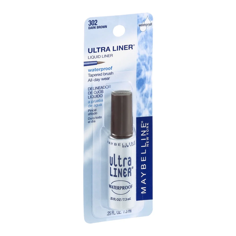 Maybelline Ultra Liner Waterproof Liquid Eyeliner 0.25oz - Image 2