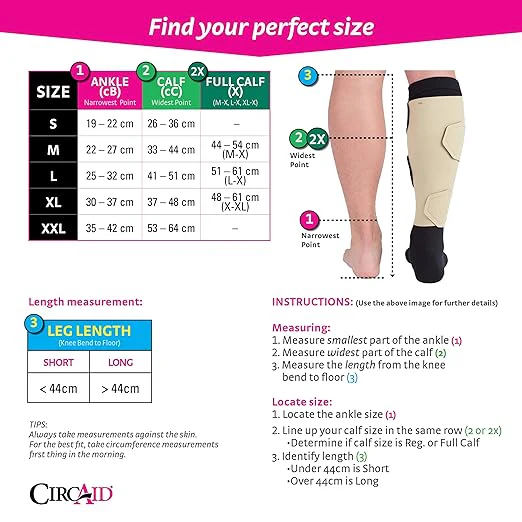 Medi Circaid Juxtalite Hd Full Calf Long XL - Image 2