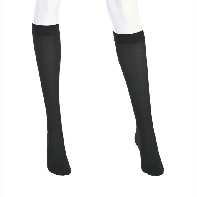 Mediven Assure Knee High 20-30mmHg Closed Toe Black