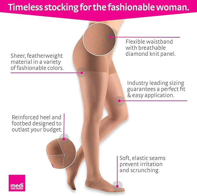 Mediven Sheer Soft Panty 20-30 Closed Toe Natural II - Image 2
